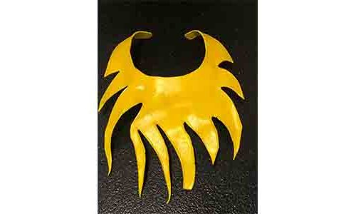 topylabrys Sculture da indossare collana colorata fox