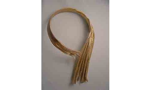 topylabrys Sculture da indossare arte collana frange