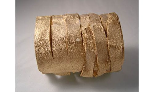 topylabrys Sculture da indossare dorato bracciale